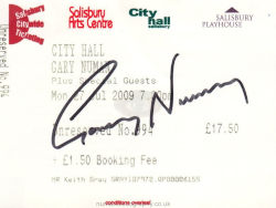 Salisbury Ticket 2009
